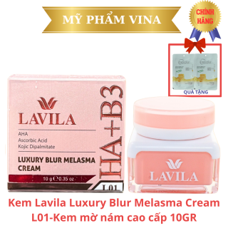Kem Lavila L01 Làm Mờ Nám, Tàn Nhang, Đồi Mồi, Dưỡng Trắng Da, Giữ Ẩm & Đều Màu Da 10g (tặng mặt nạ)) 1
