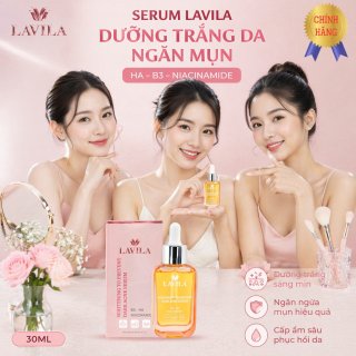 Serum Lavila Dưỡng Trắng Da Ngăn Mụn HA-B3-Niacinamide 30ML