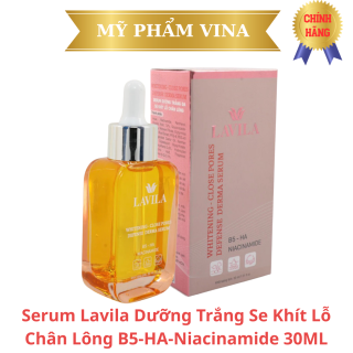 Serum Lavila Dưỡng Trắng Se Khít Lỗ Chân Lông B5-HA-Niacinamide 30ML