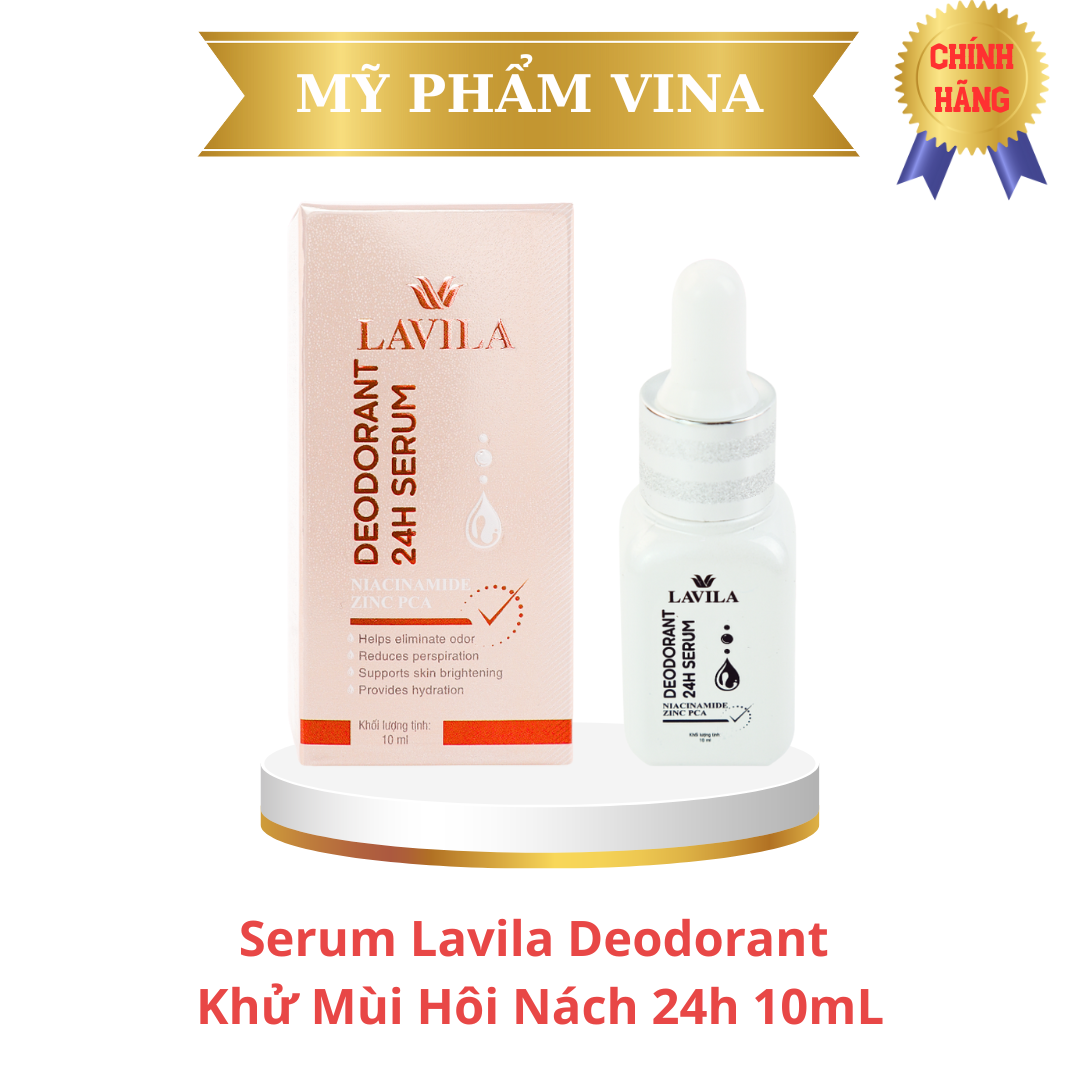 Serum Lavila Deodorant khử mùi hôi nách 24h 10ml 1