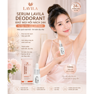 Serum Lavila Deodorant khử mùi hôi nách 24h 10ml
