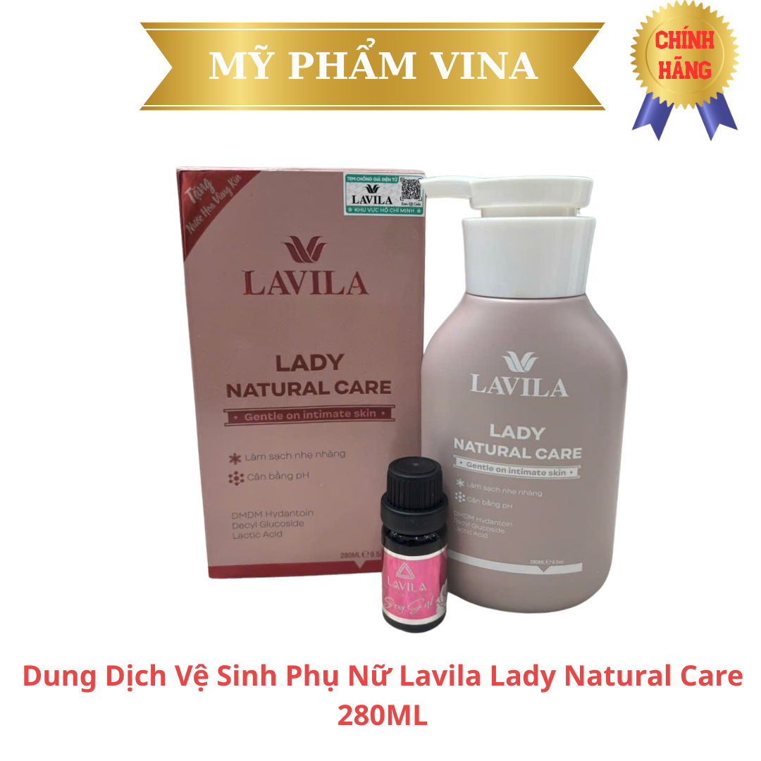 Dung Dịch Vệ Sinh Phụ Nữ Lavila Lady Natural Care 280ML 2