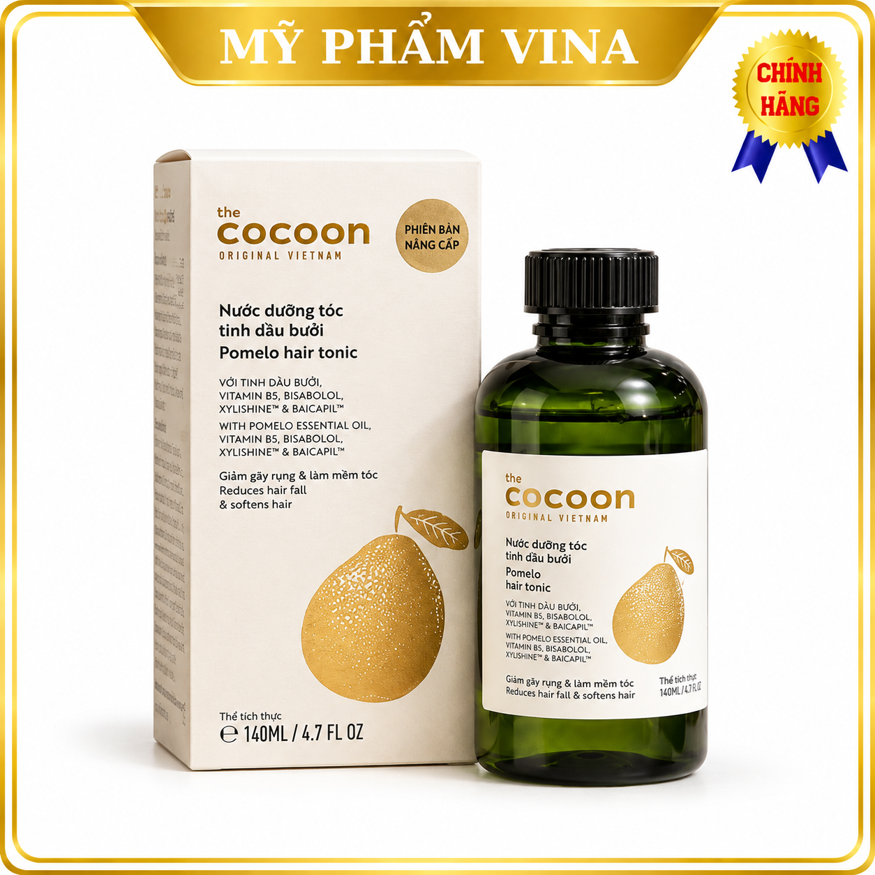 Tinh dầu bưởi Cocoon dưỡng, ngăn rụng tóc 140ml 1