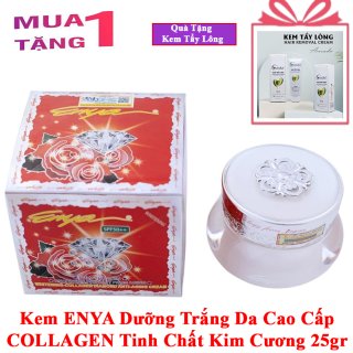 Kem Dưỡng Trắng Da Chống Lão Hóa Cao Cấp ENYA Collagen Kim Cương 25gr