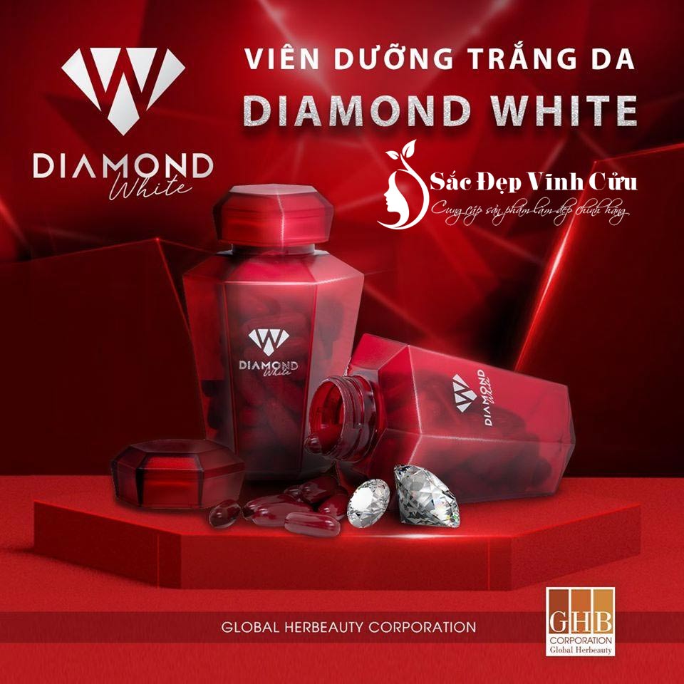 Viên Uống Trắng Da Beauty Diamond White hộp 60 viên 1