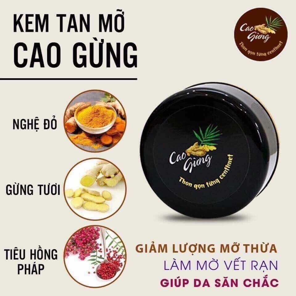 Cao Gừng Tan Mỡ Thiên Nhiên Việt (200g) 2