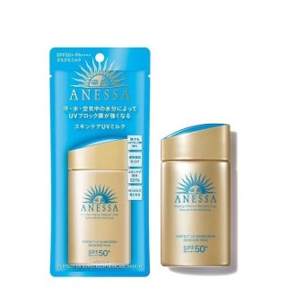 Kem chống nắng anessa perfect uv sunscreen skincare milk spf 50+ pa++++ (60ml) 2
