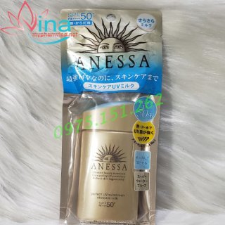 Kem chống nắng anessa perfect uv sunscreen skincare milk spf 50+ pa++++ (60ml)
