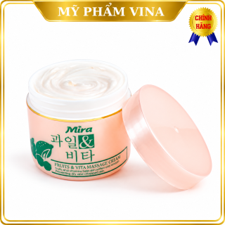 KEM MASSAGE TỔNG HỢP MIRA FRUIT VITA MASSAGE CREAM 300ML
