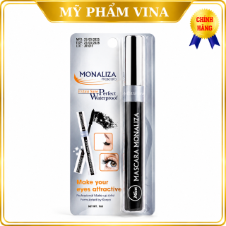 Mascara Không Trôi Giúp Cong Mi Mira Monaliza Make Your Eyes Attractive (8g)