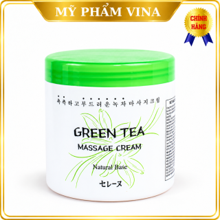 Kem Massage Trà Xanh MIRA Green Tea Massage Cream Hàn Quốc  (450ml)