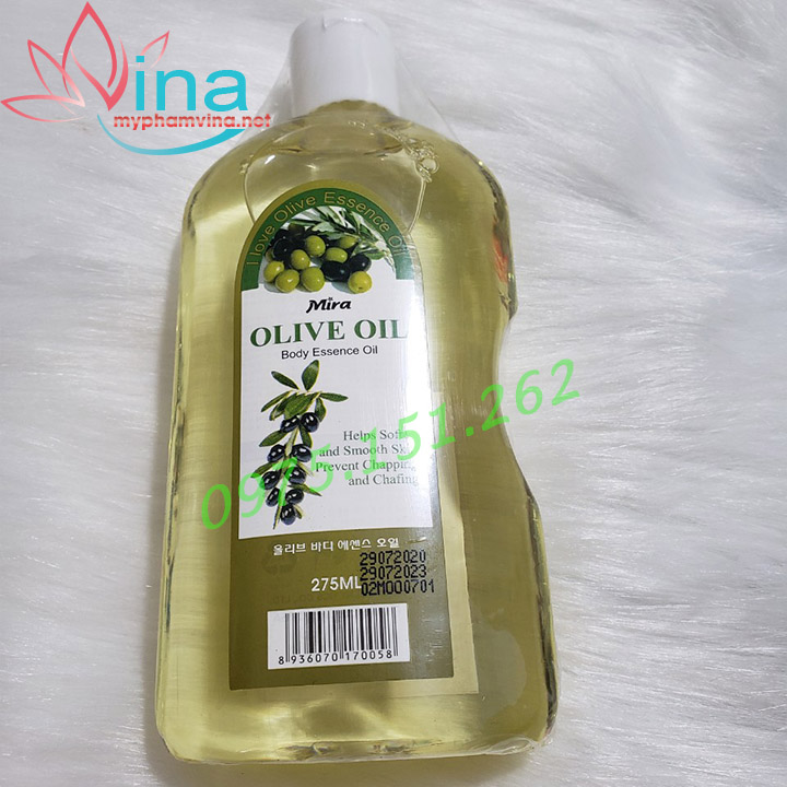 Tinh Dầu Olive Mira Body Essence Oil (275ml) 2