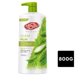 Sữa tắm Lifebuoy trà xanh khổ qua 800gr