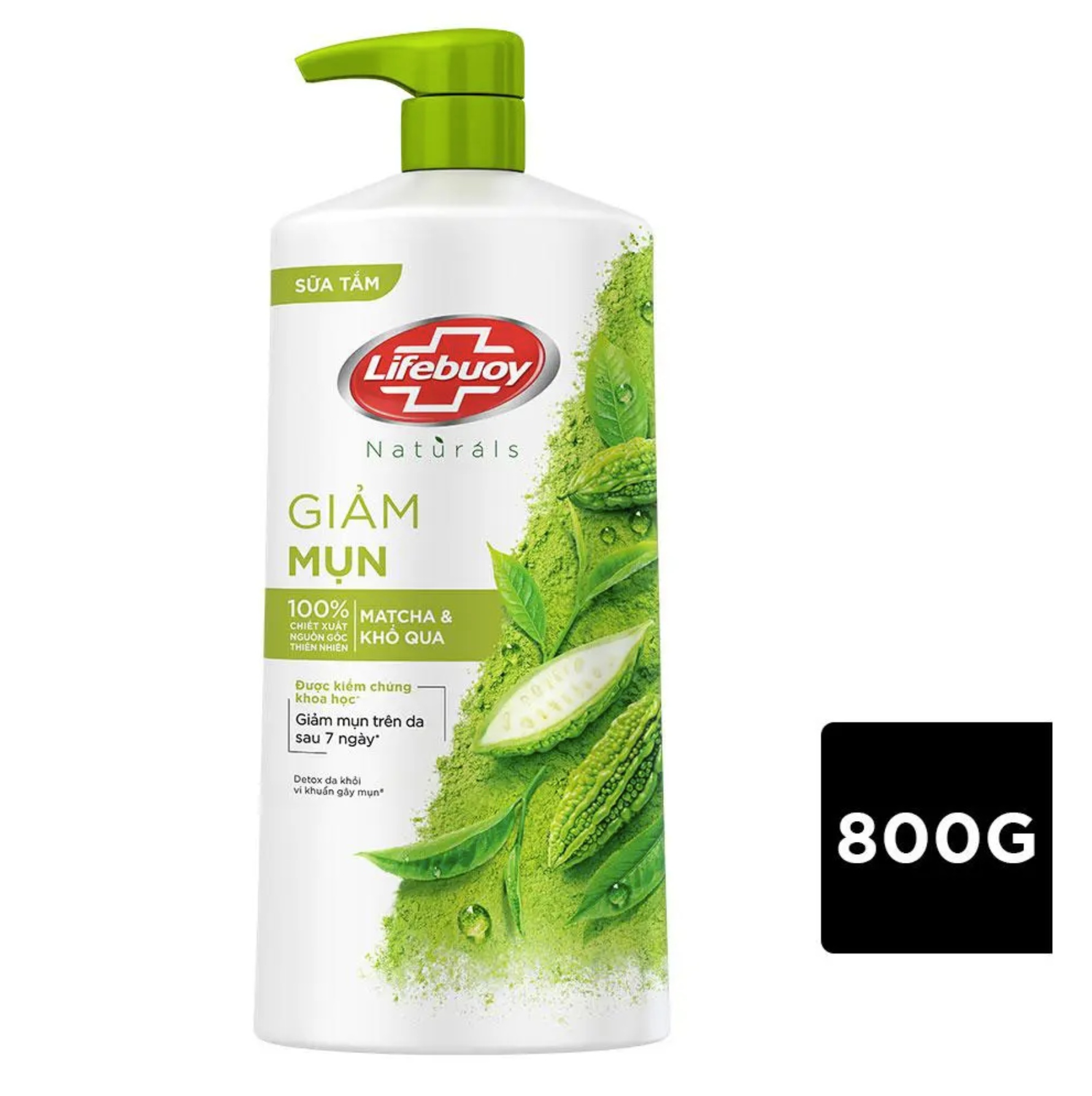 Sữa tắm Lifebuoy trà xanh khổ qua 800gr 1