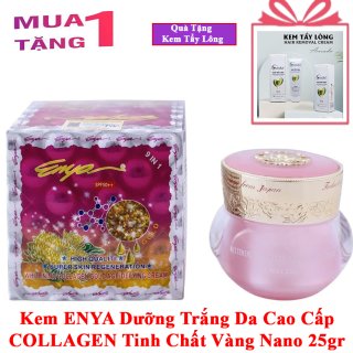 Kem dưỡng trắng da cao cấp enya collagen vàng nano 25gr