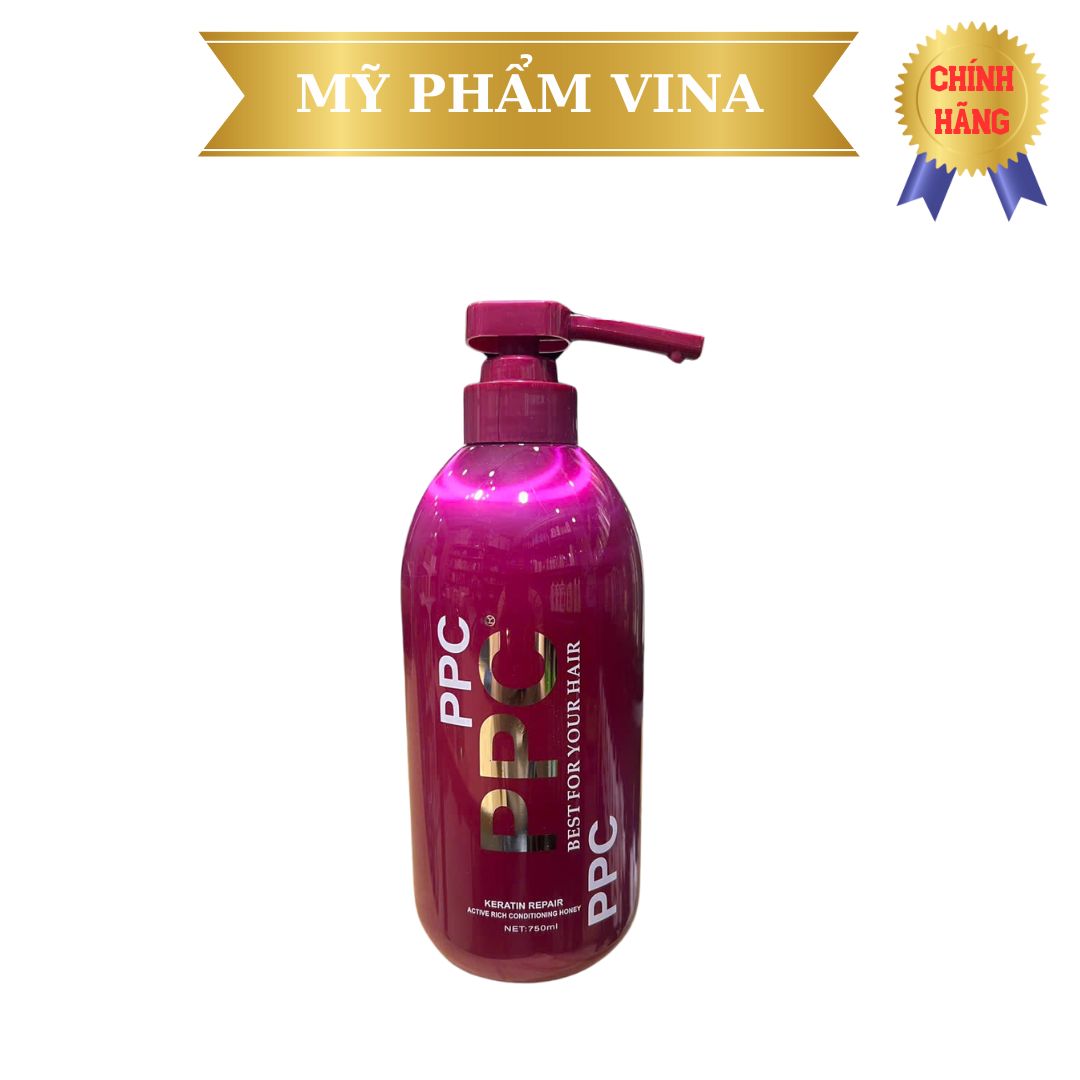 Dầu xả phục hồi hư tổn PPC KERATIN 750ML 1