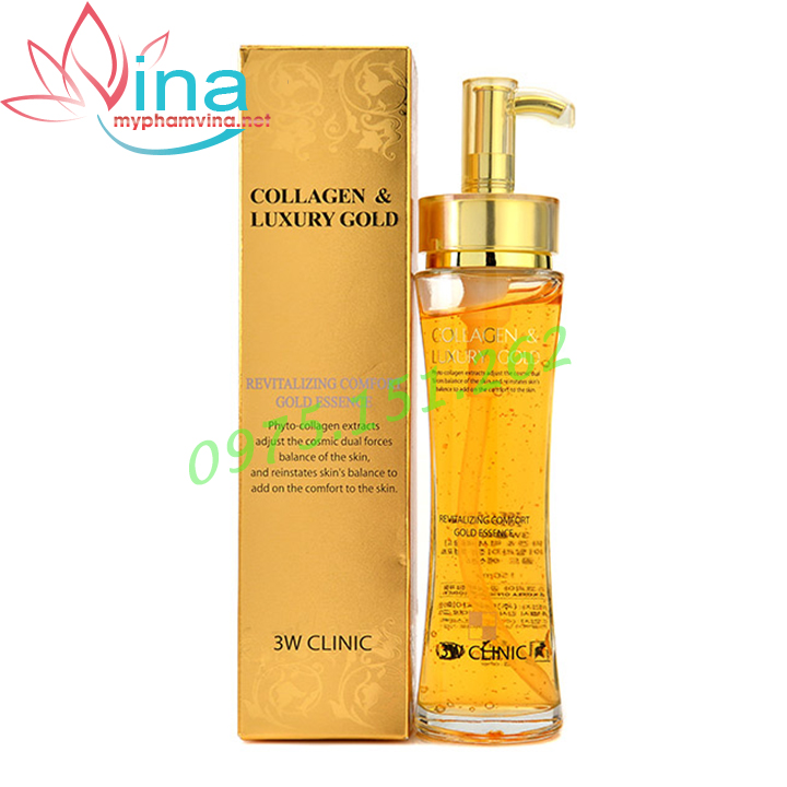 TINH CHẤT COLLAGEN & LUXURY GOLD 3W CLINIC 150ML