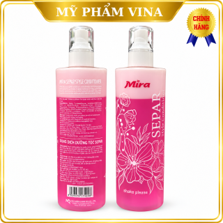 Xịt Dưỡng Tóc SEPAR Mira Hàn Quốc - MÀU HỒNG DÀNH CHO TÓC KHÔ (Chai lớn 430ml)