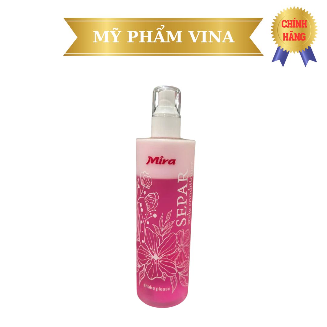 Xịt Dưỡng Tóc SEPAR Mira Hàn Quốc - MÀU HỒNG DÀNH CHO TÓC KHÔ (Chai lớn 430ml) 1