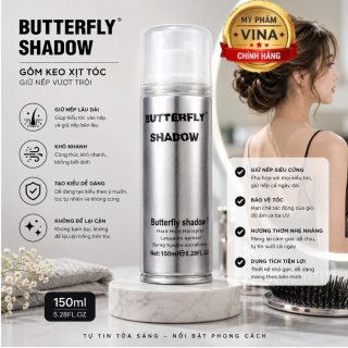 Gôm Keo Xịt Tóc Butterfly Shadow 150ml