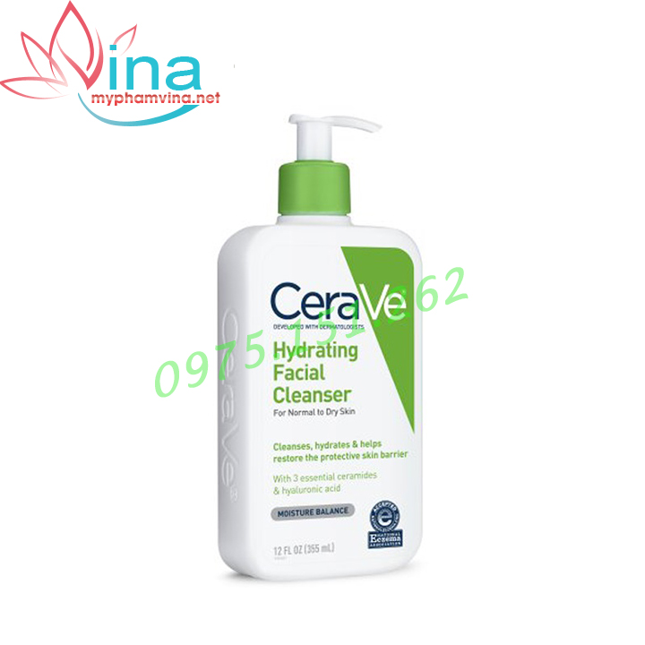 Sữa Rửa Mặt CeraVe Foaming Facial Cleanser (355ml) 2