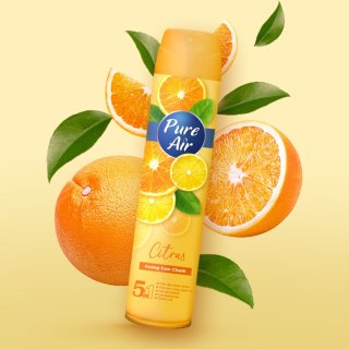 Nước hoa xịt phòng Pure Air Hương Cam Chanh 280ml