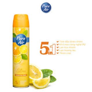 Nước hoa xịt phòng Pure Air Hương Cam Chanh 280ml
