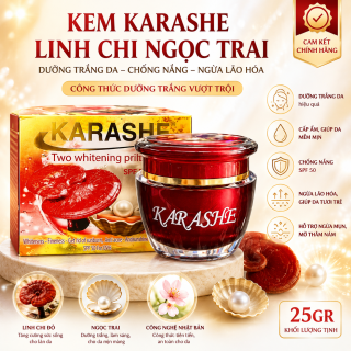 Kem Karashe Linh Chi Ngọc Trai Nhật Bản 25GR