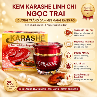 Kem Karashe Linh Chi Ngọc Trai Nhật Bản 25GR