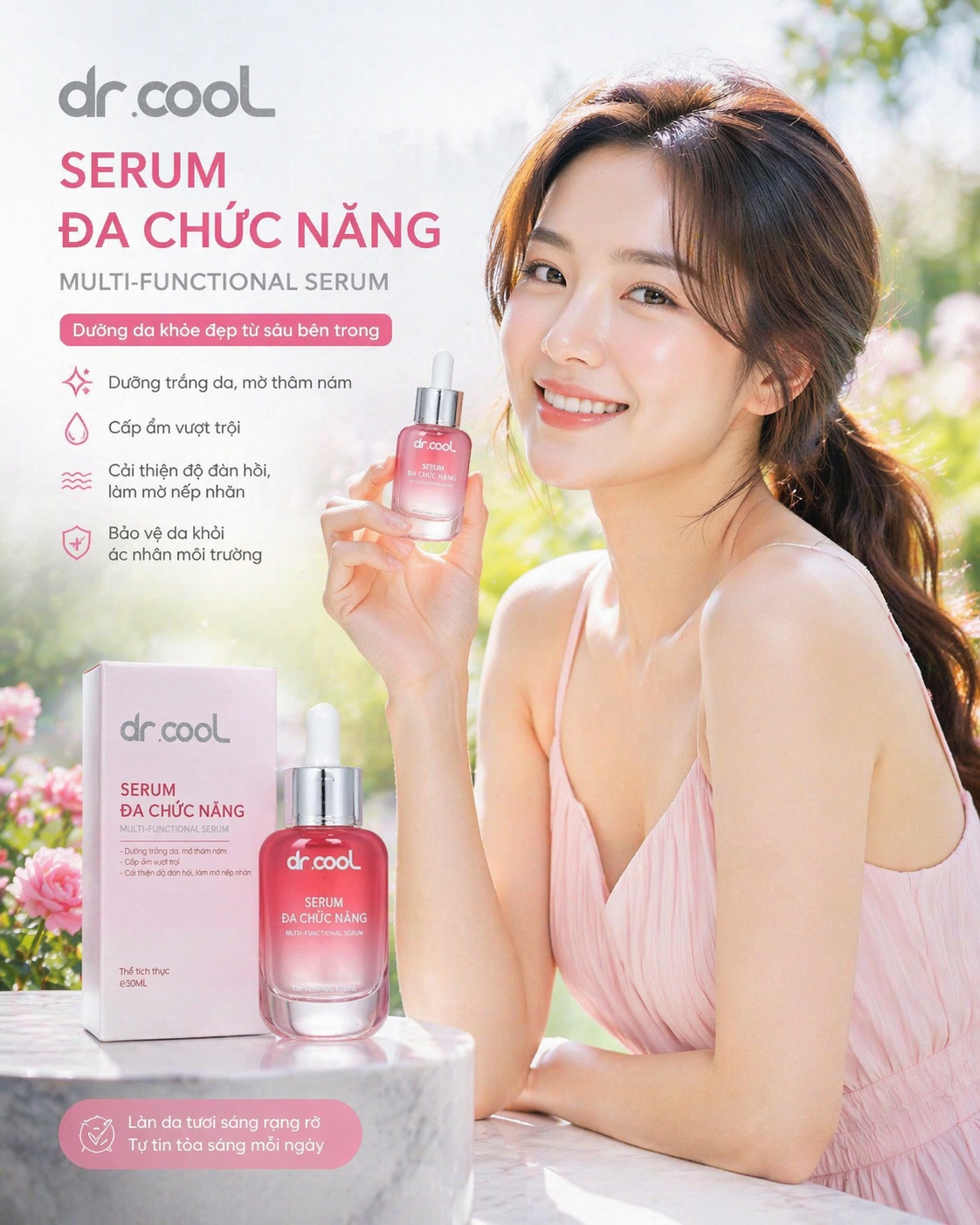Serum DR.COOL đa chức năng dưỡng trắng da, dưỡng ẩm, mờ lão hóa da 30ml 1