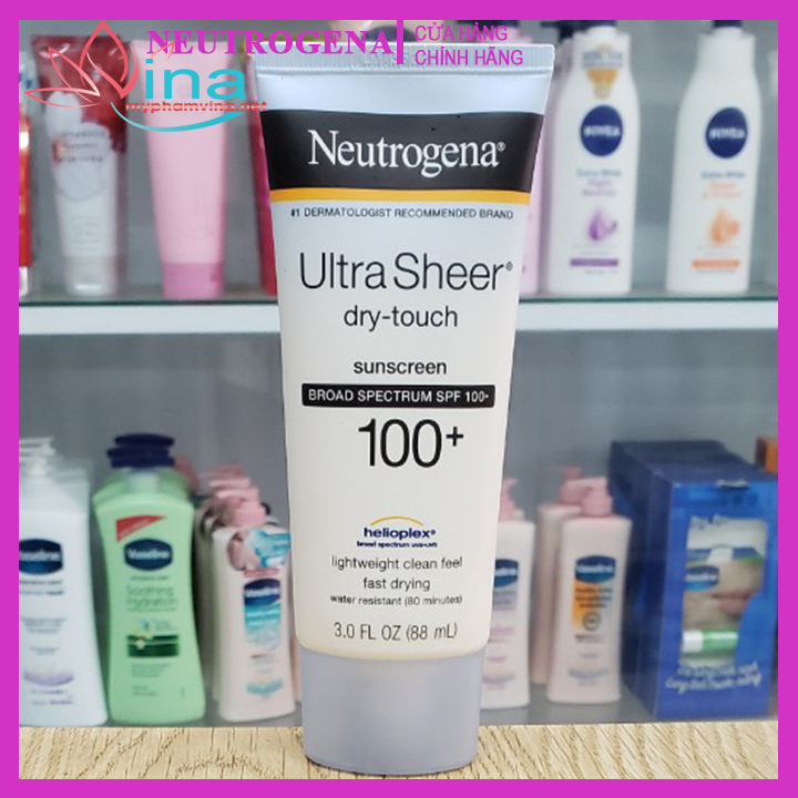 Kem chống nắng Neutrogena Ultra Sheer Dry Touch SPF 100+ (88ml) 1