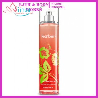 Xịt Thơm Toàn Thân Bath & Body Works Pearberry 236ml 1